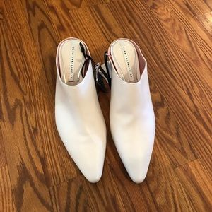 NWT Special Edition Zara white boots size 8
